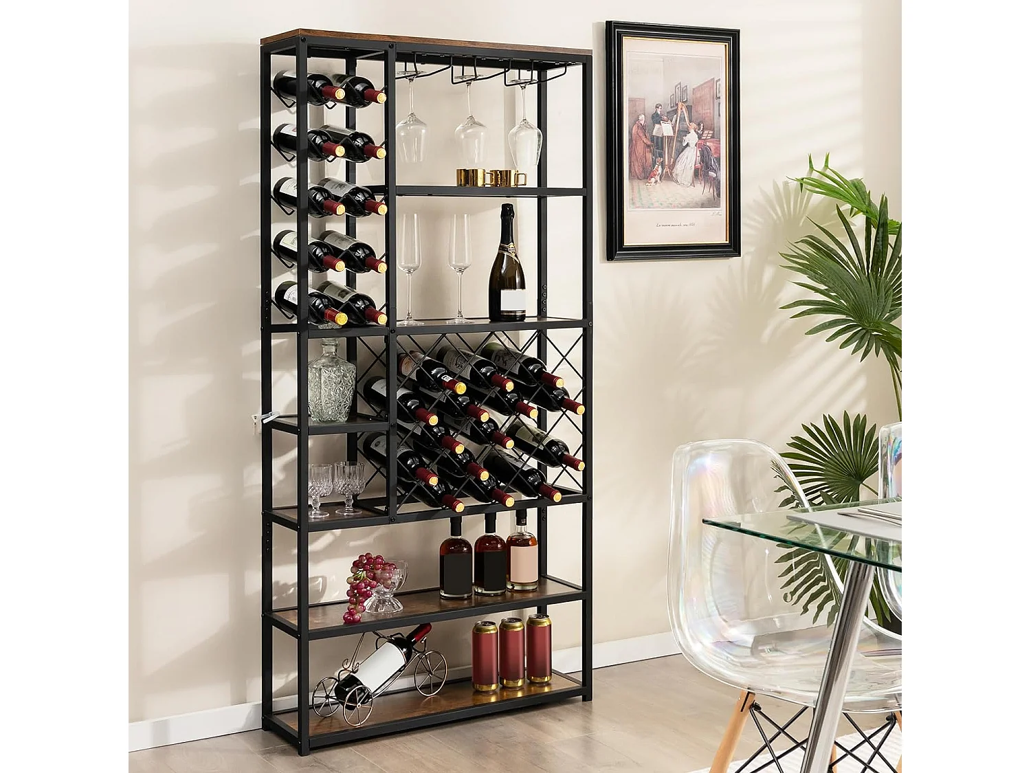 Flaschenregal Industrial