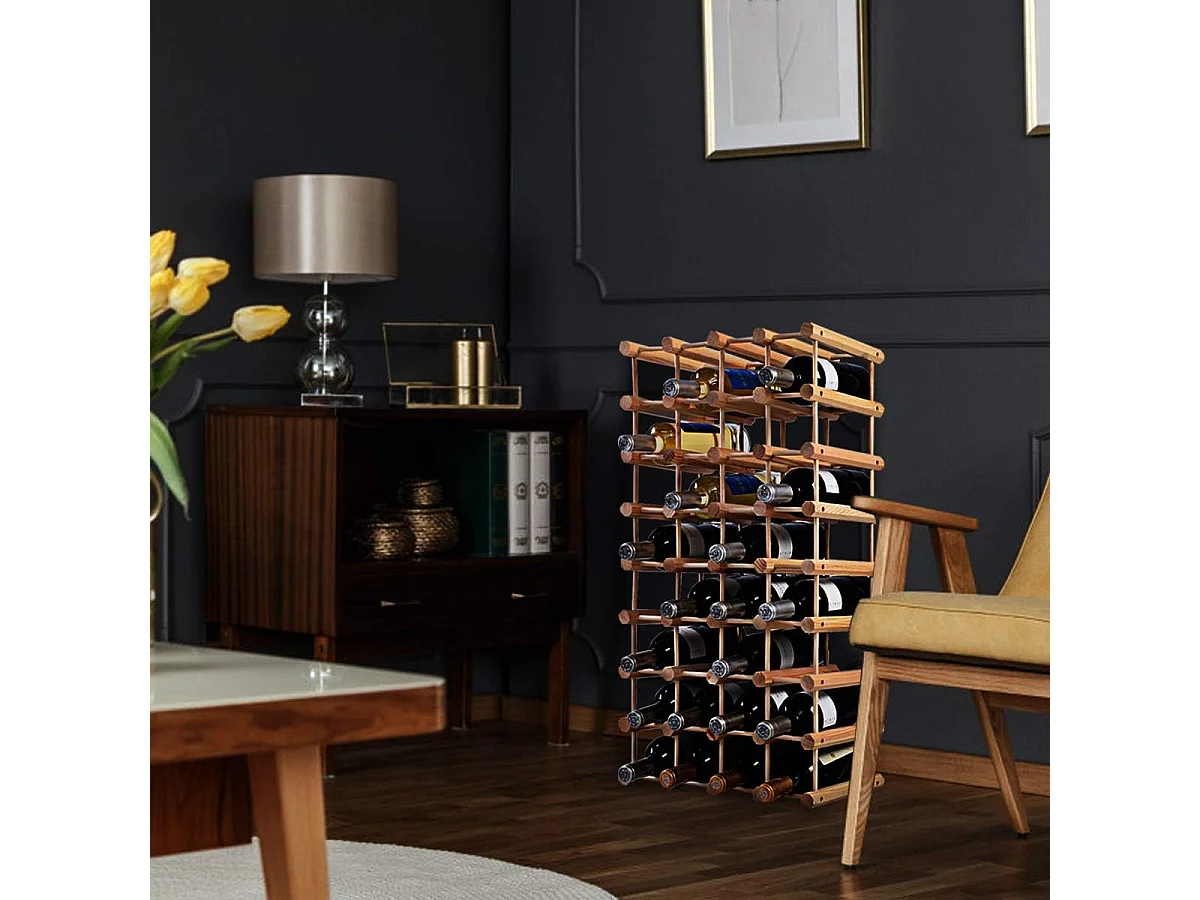 Casier à vin en bois – Casier à vin pour 40 bouteilles