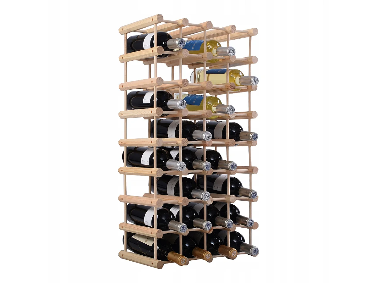 Casier à vin en bois – Casier à vin pour 40 bouteilles