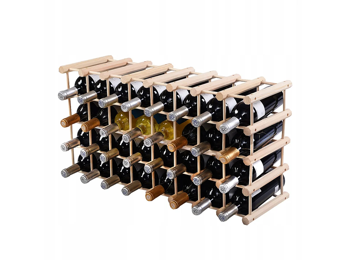 Casier à vin en bois – Casier à vin pour 40 bouteilles