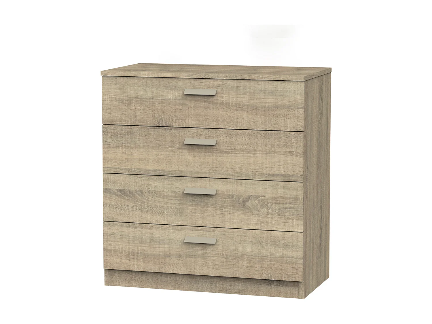 Commode Meuble de rangement couleur Cambrian - Longueur 74 x Hauteur 78 x Profondeur 40 cm