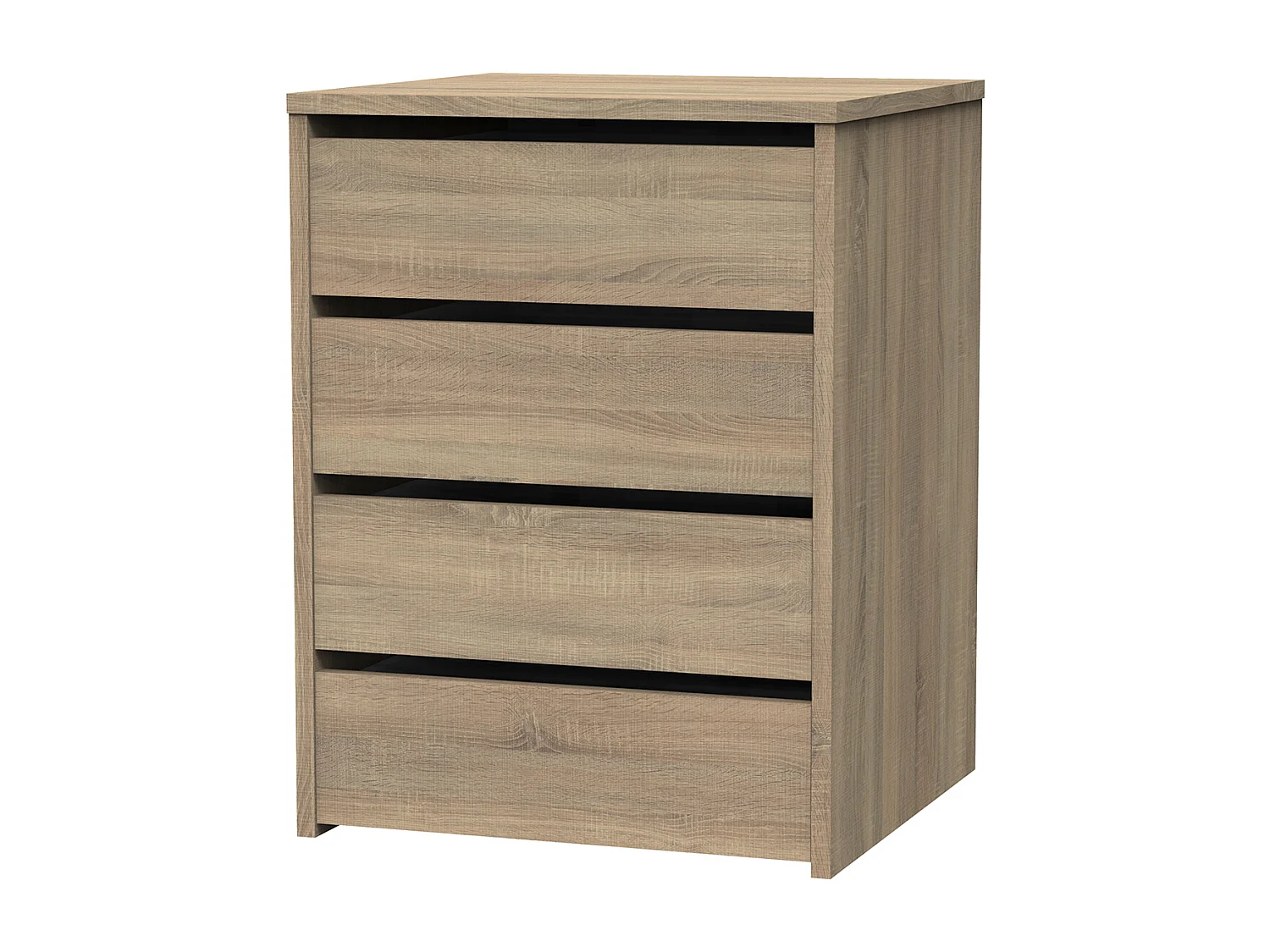 Commode Meuble de rangement couleur Cambrian - Longueur 46 x Hauteur 61 x Profondeur 45 cm