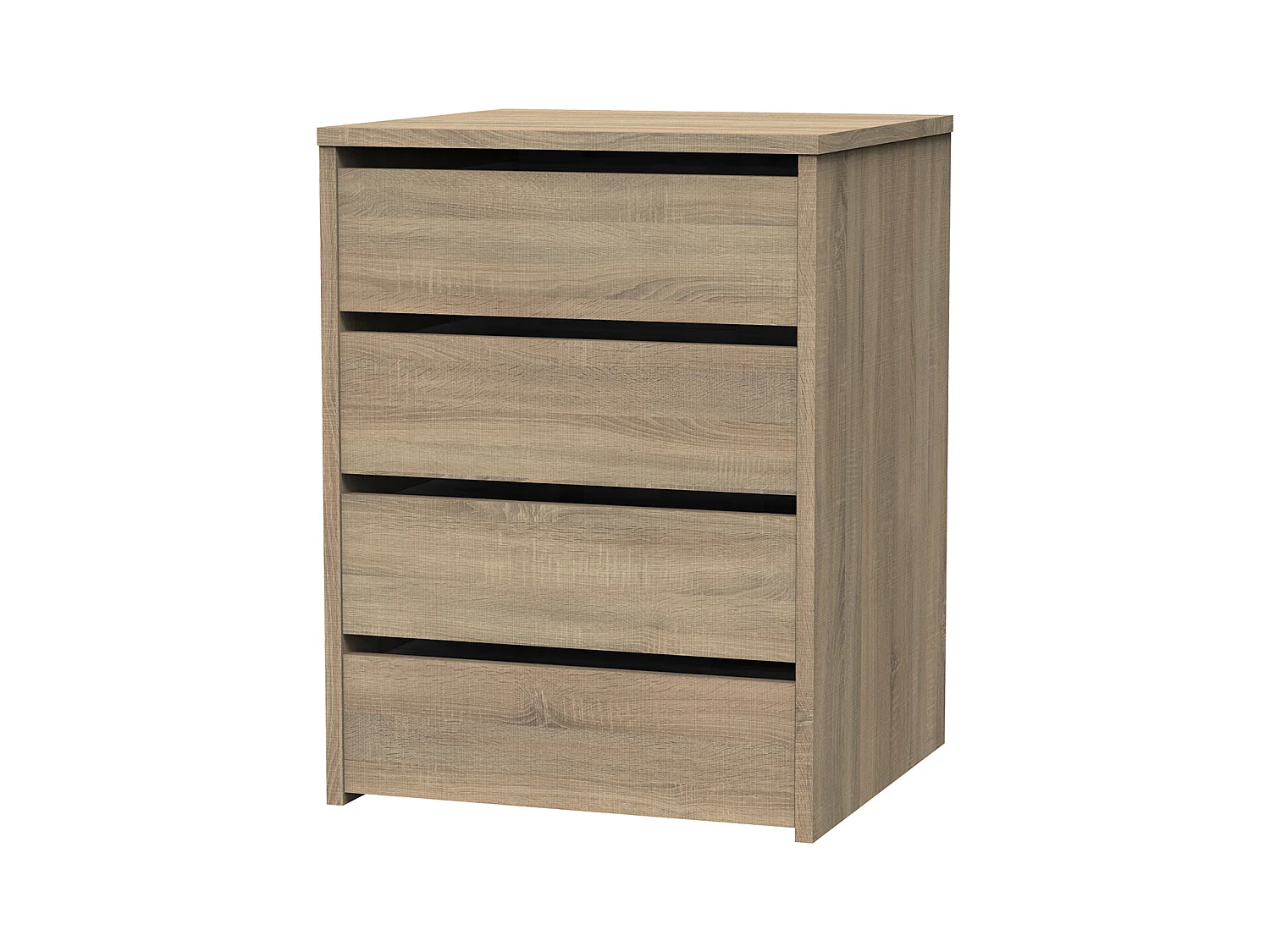 Commode Meuble de rangement couleur Cambrian - Longueur 46 x Hauteur 61 x Profondeur 45 cm