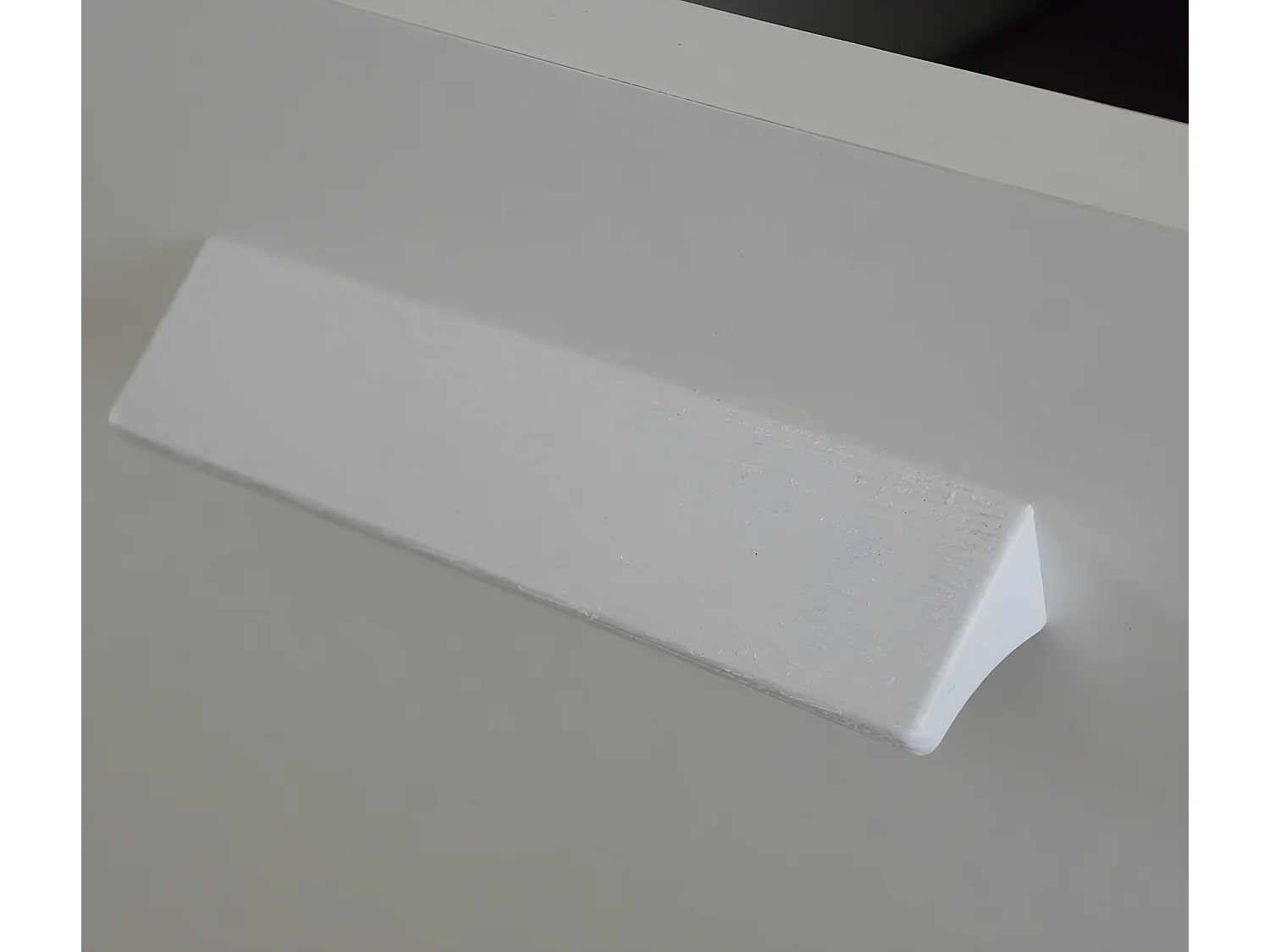 Chiffonnier Meuble de rangement couleur Blanc - Longueur 40 x Hauteur 110 x Profondeur 40 cm