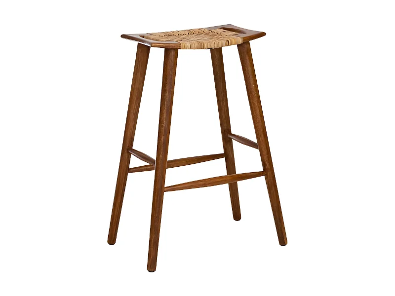 Tabouret de bar en manguier Suzanna