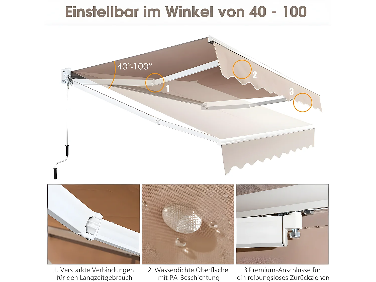 Gelenkarmmarkise Sonnenmarkise