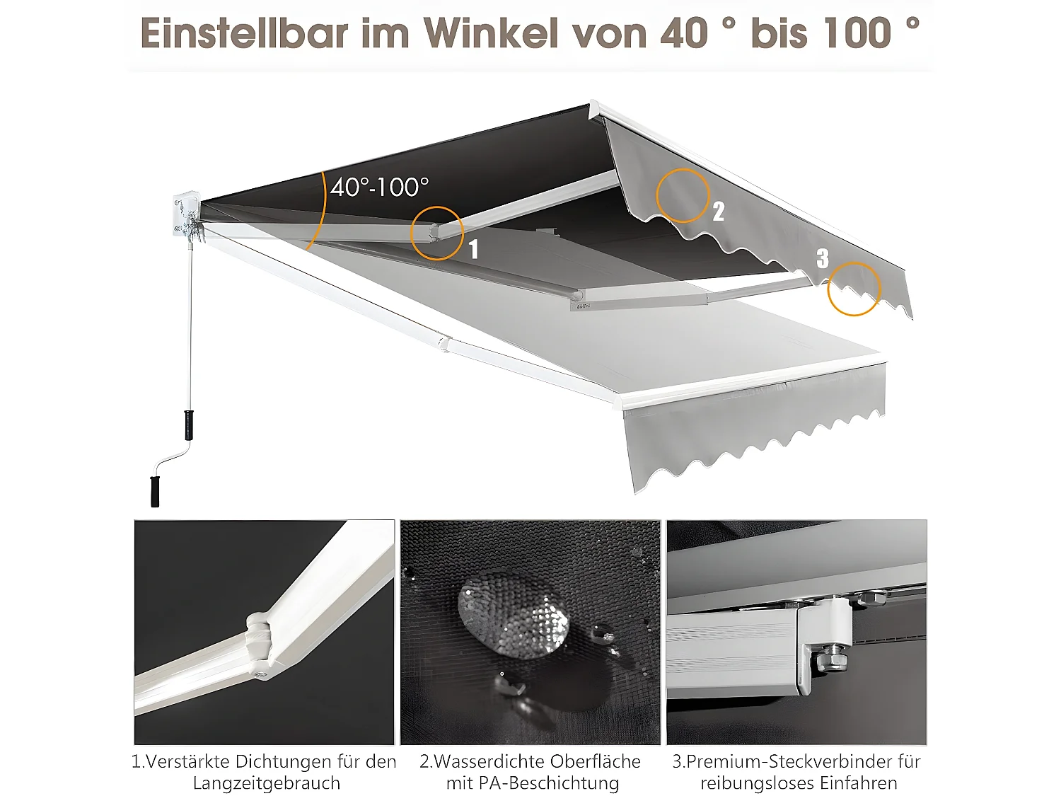 Gelenkarmmarkise Sonnenmarkise