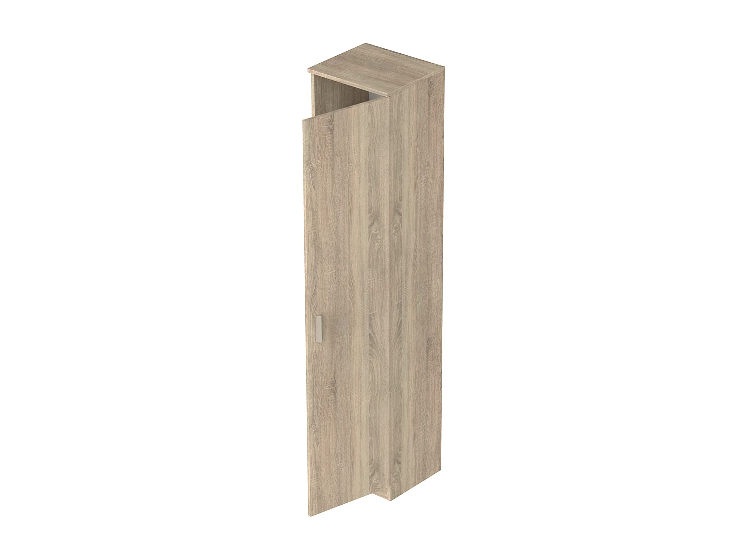 Armoire, meuble de rangement couleur cambrian - Longueur 40 x Hauteur 180 x Profondeur 35 cm