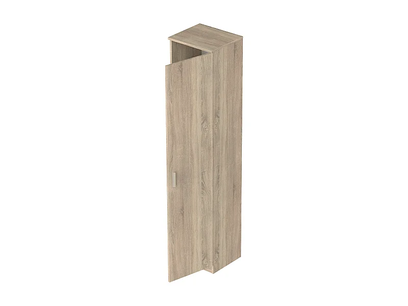 Armoire, meuble de rangement couleur cambrian - Longueur 40 x Hauteur 180 x Profondeur 35 cm