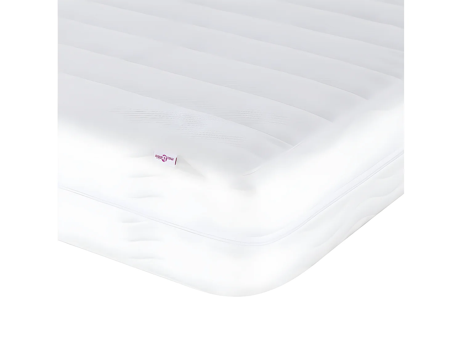 Lit avec matelas gris 80x200 similicuir