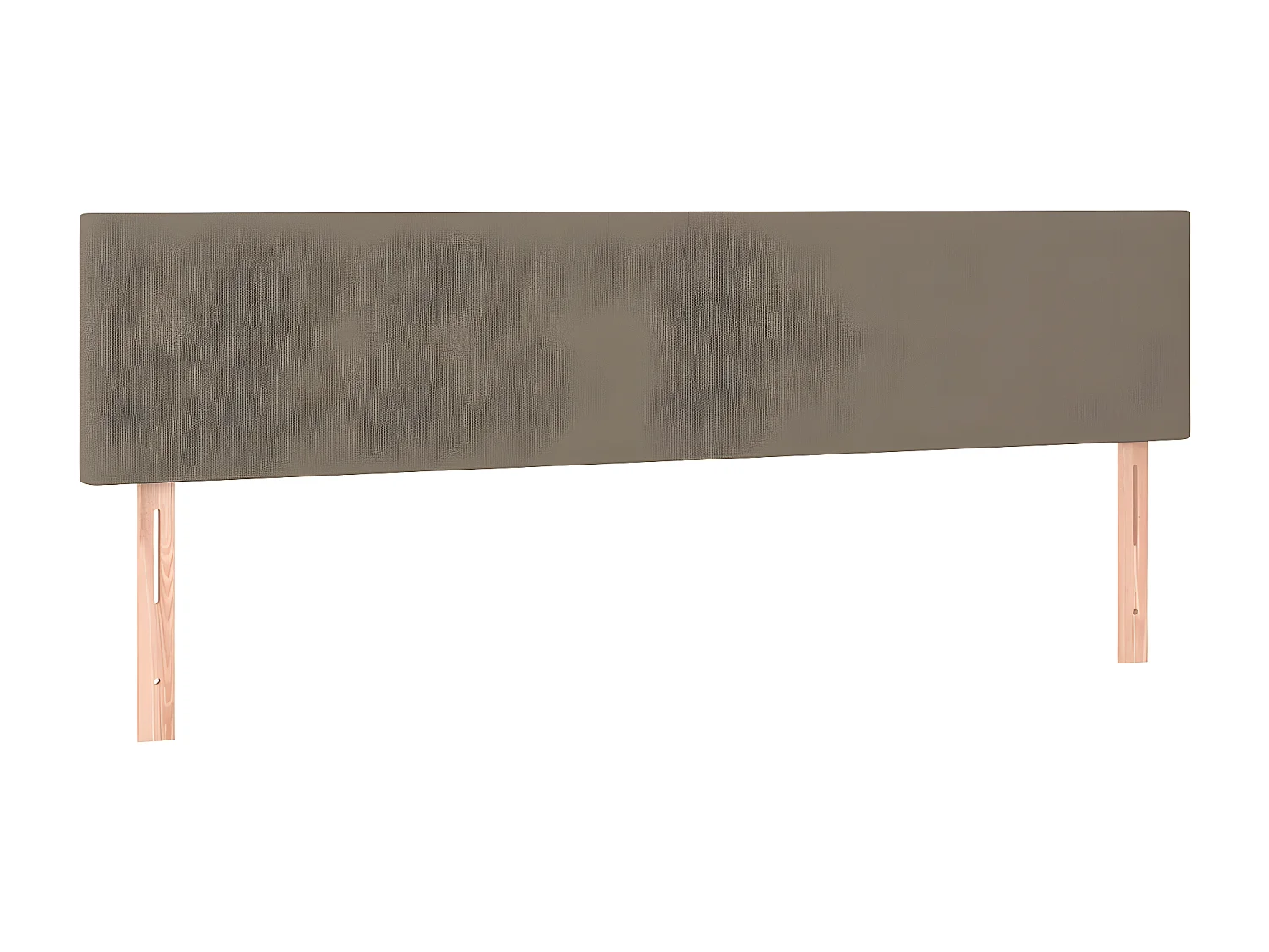 Sommier à lattes de lit avec matelas Taupe 180x200 Tissu