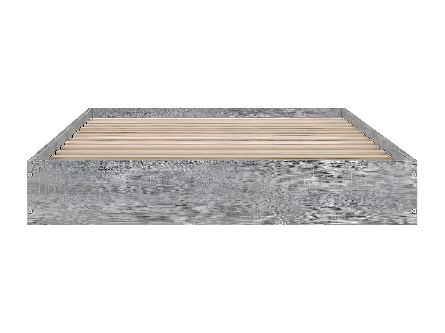 Cadre de lit sonoma gris 90x190 bois d'ingénierie