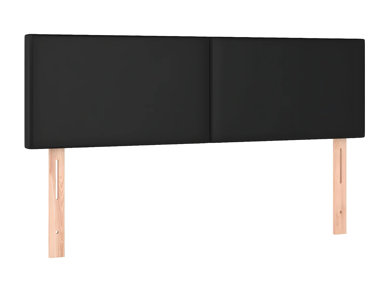 Sommier à lattes de lit avec matelas et LED Noir 140x190