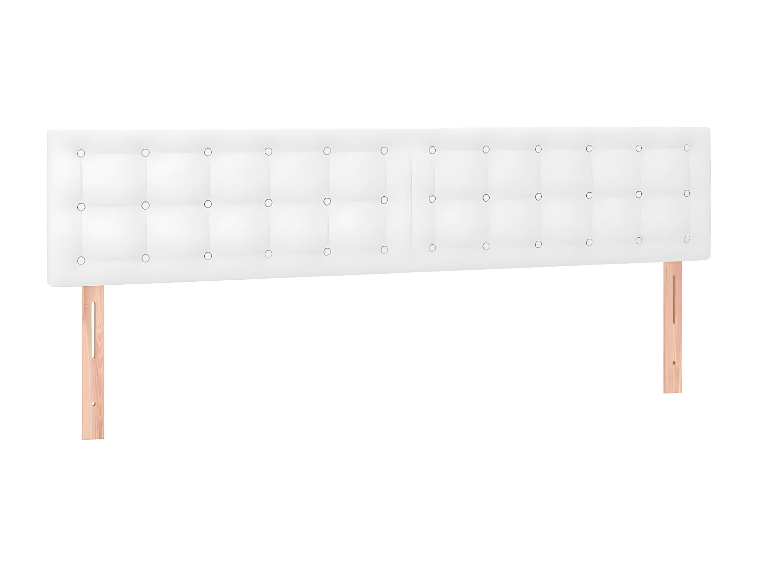 Sommier à lattes de lit avec matelas et LED Blanc 160x200