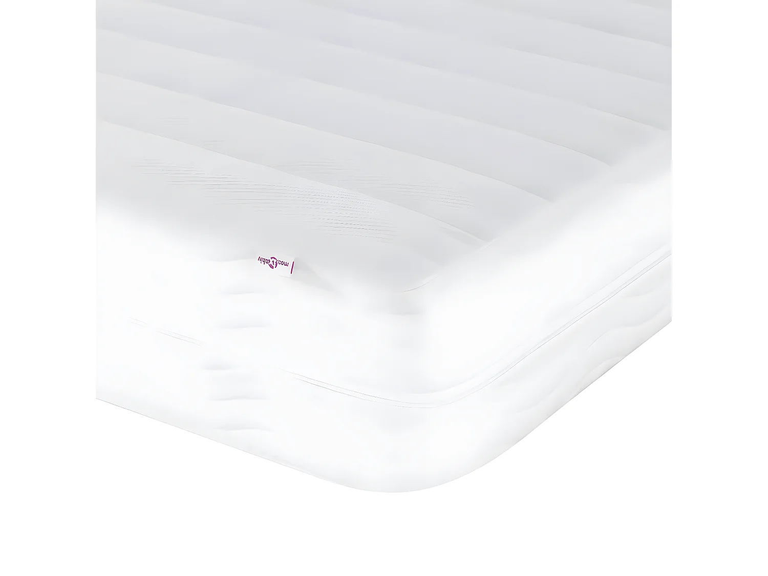 Lit avec matelas gris 90x200 similicuir
