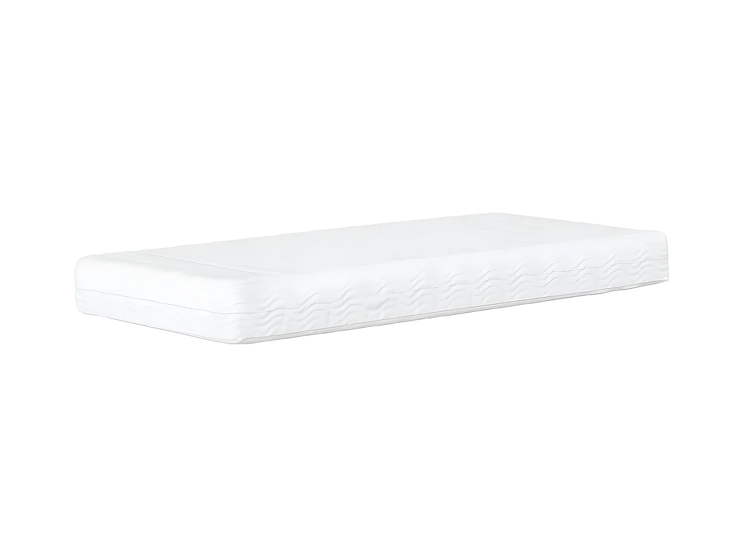 vidaXL Cama con colchón terciopelo azul 90x200 cm