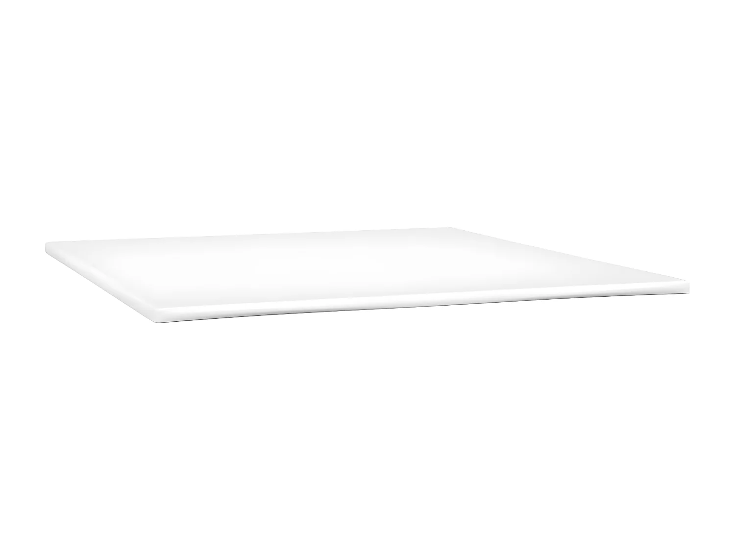 Sommier à lattes de lit avec matelas Gris 160x200 Similicuir