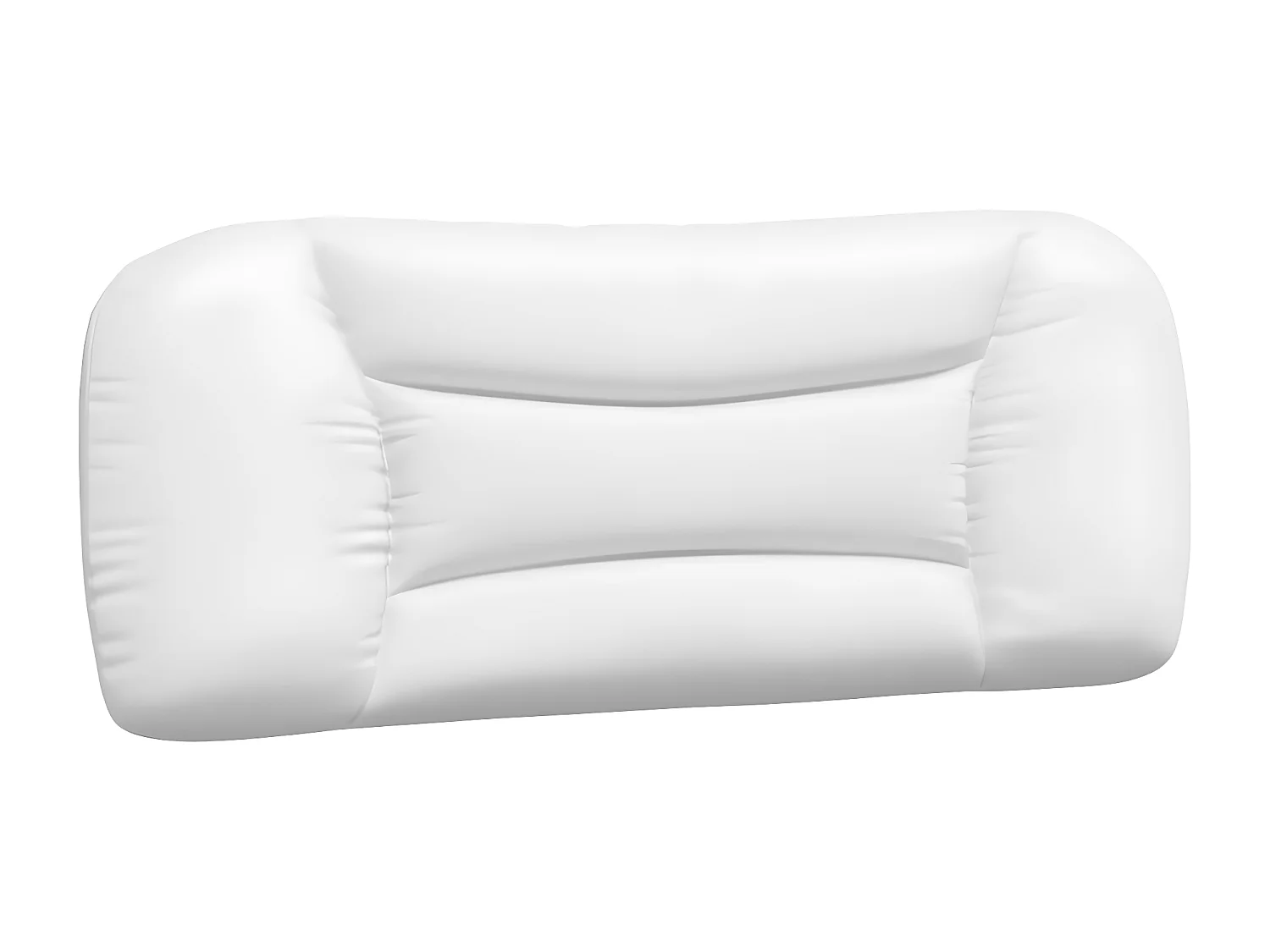 Lit avec matelas blanc 100x200 similicuir