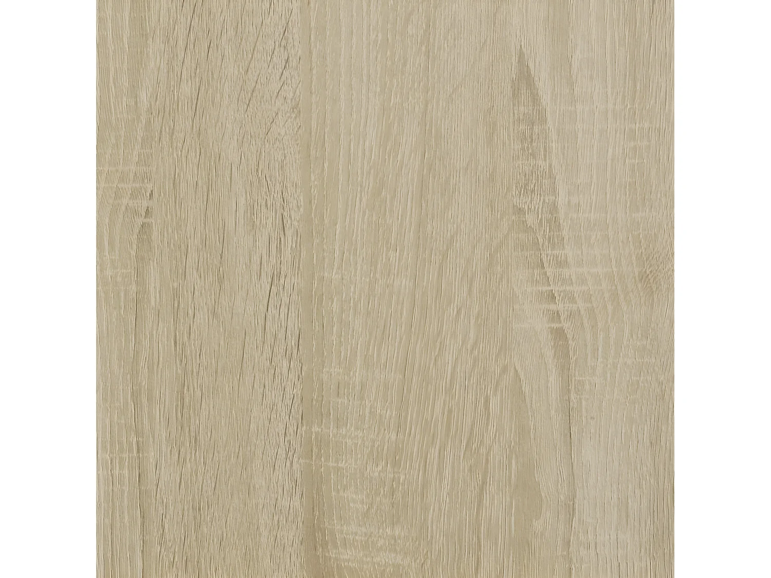 Cadre de lit chêne sonoma 75x190 bois d'ingénierie et métal
