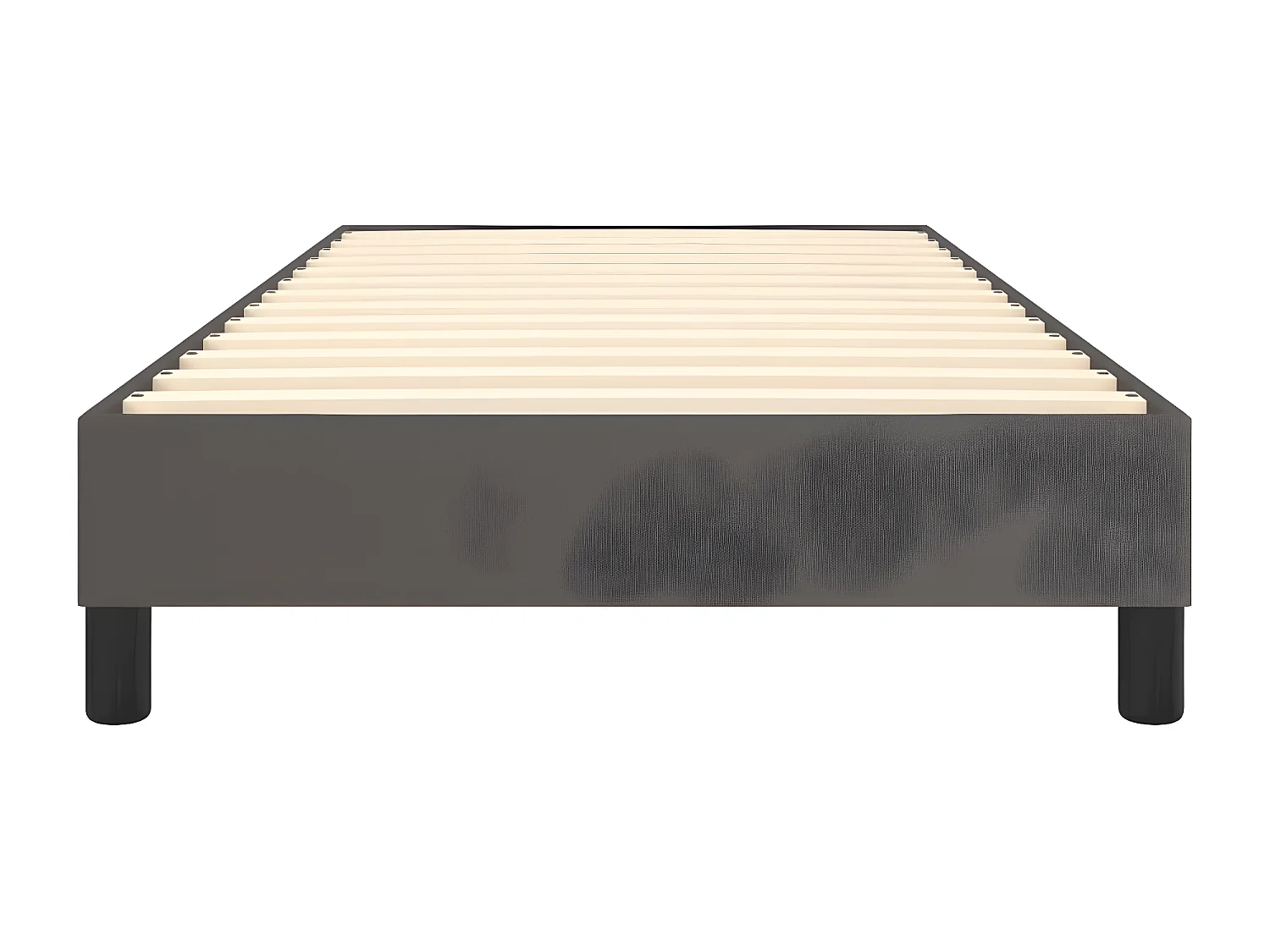 Cadre de lit Gris 100x200 Similicuir