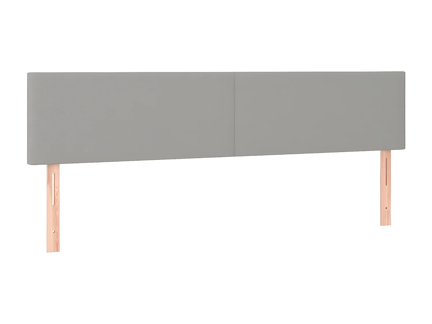 Sommier à lattes de lit avec matelas Gris clair 180x200 Tissu