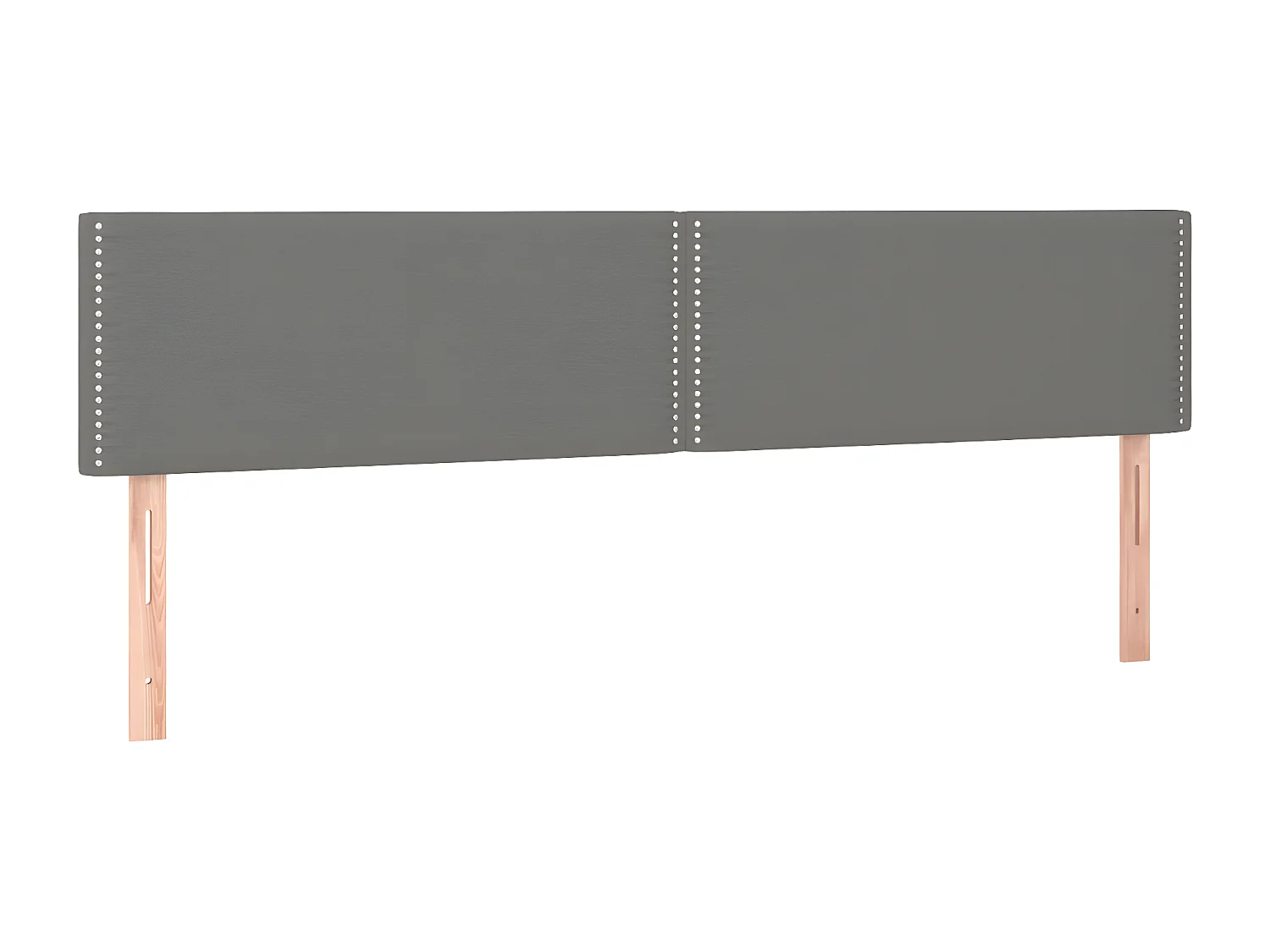 Sommier à lattes de lit avec matelas Gris foncé 180x200 Tissu