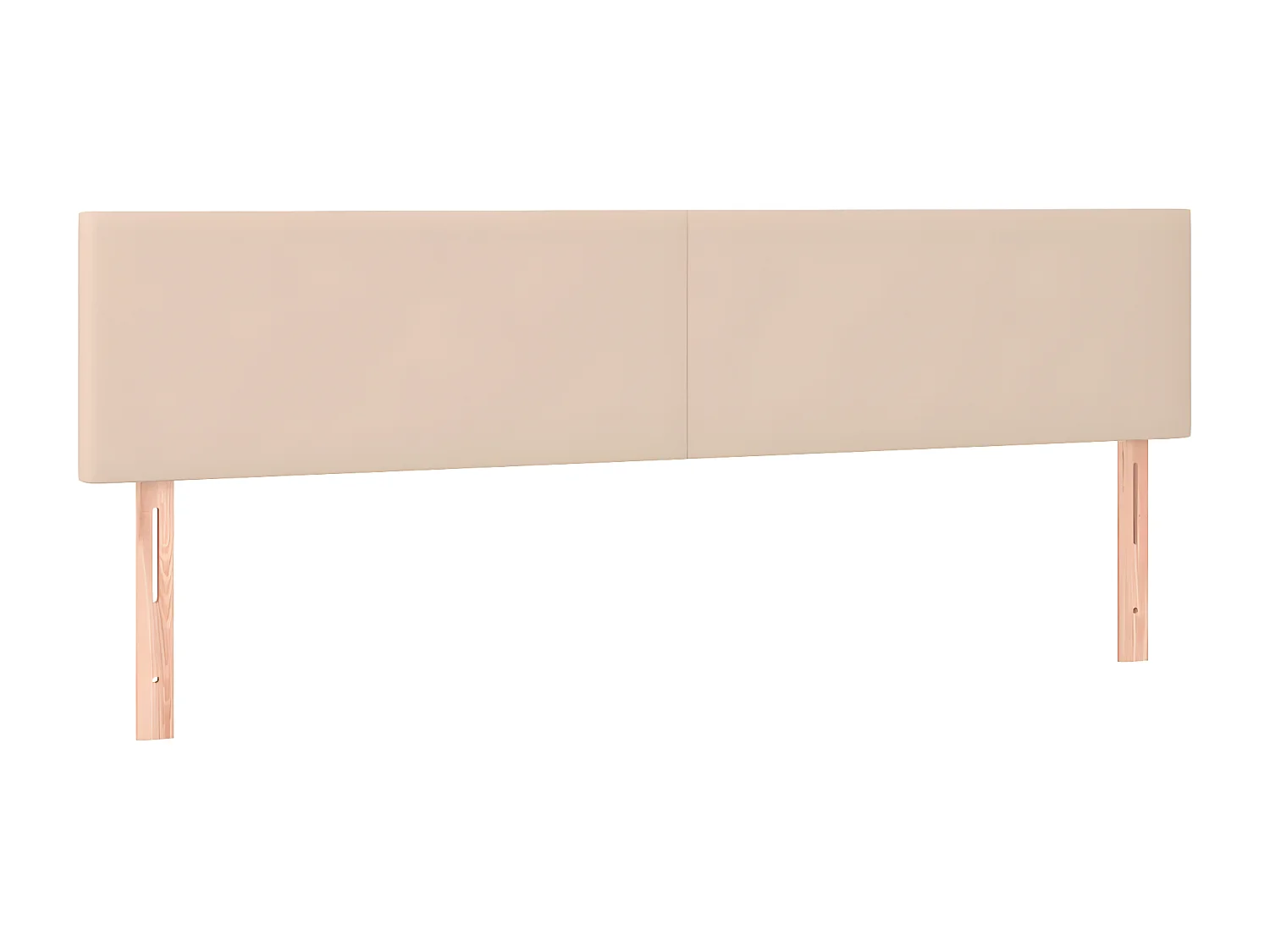 Sommier à lattes de lit avec matelas LED Cappuccino 200x200