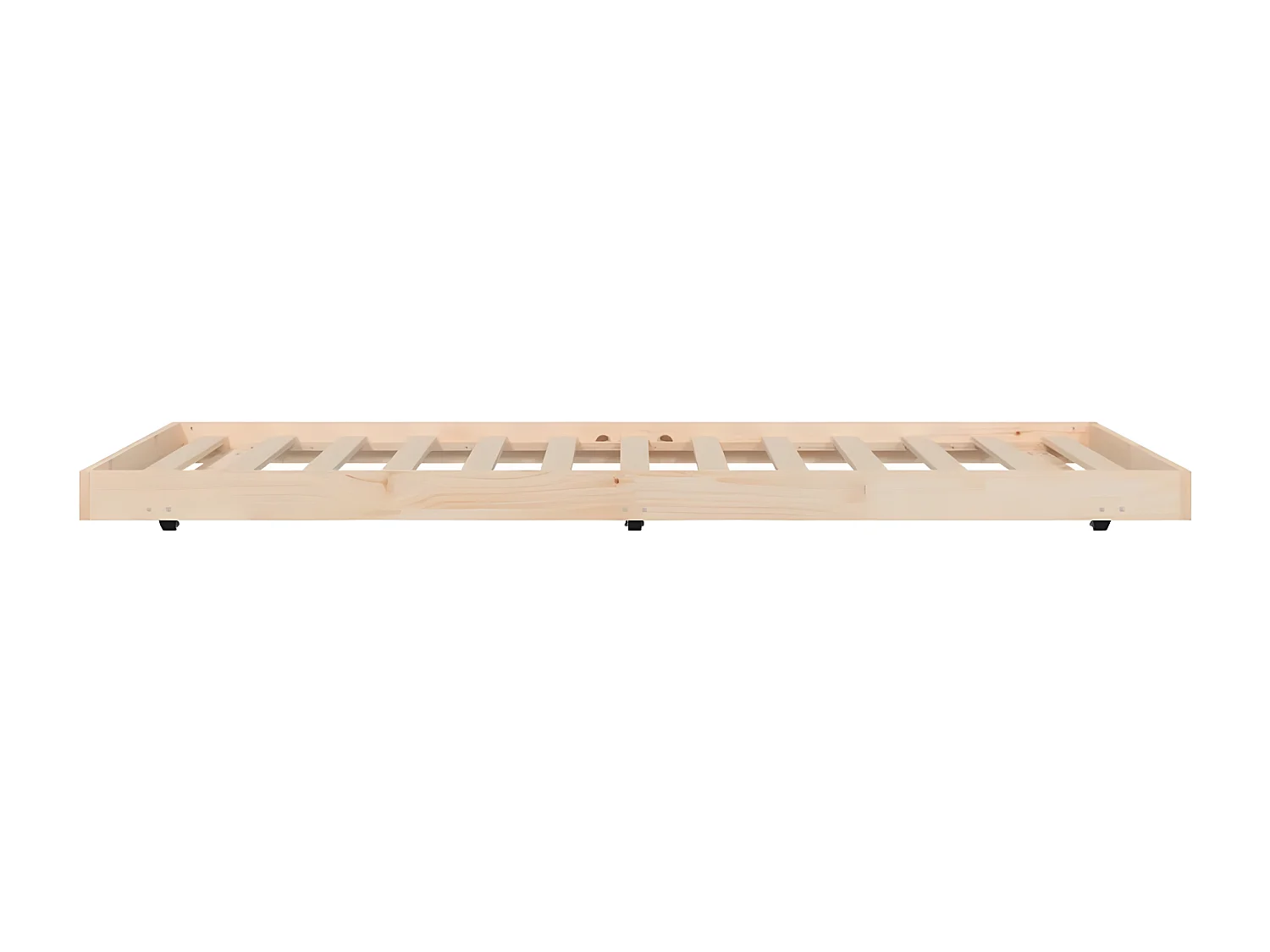 Cadre de lit 100x200 bois de pin massif