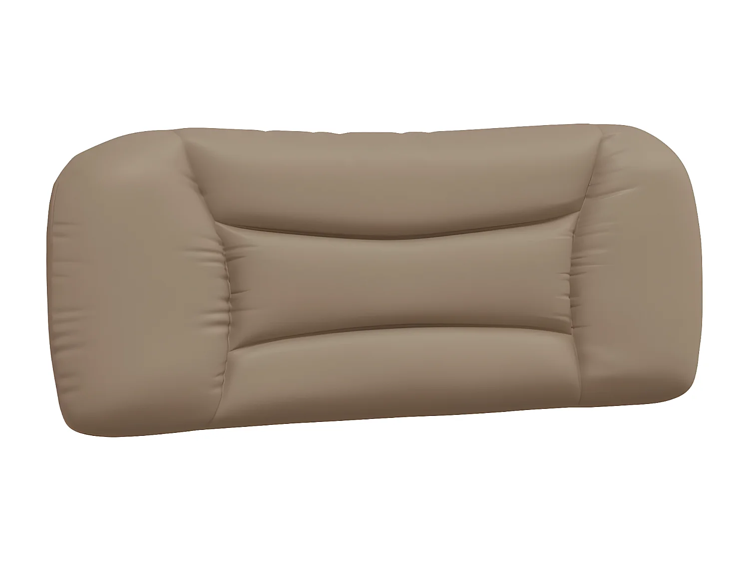Lit avec matelas cappuccino 100x200 similicuir