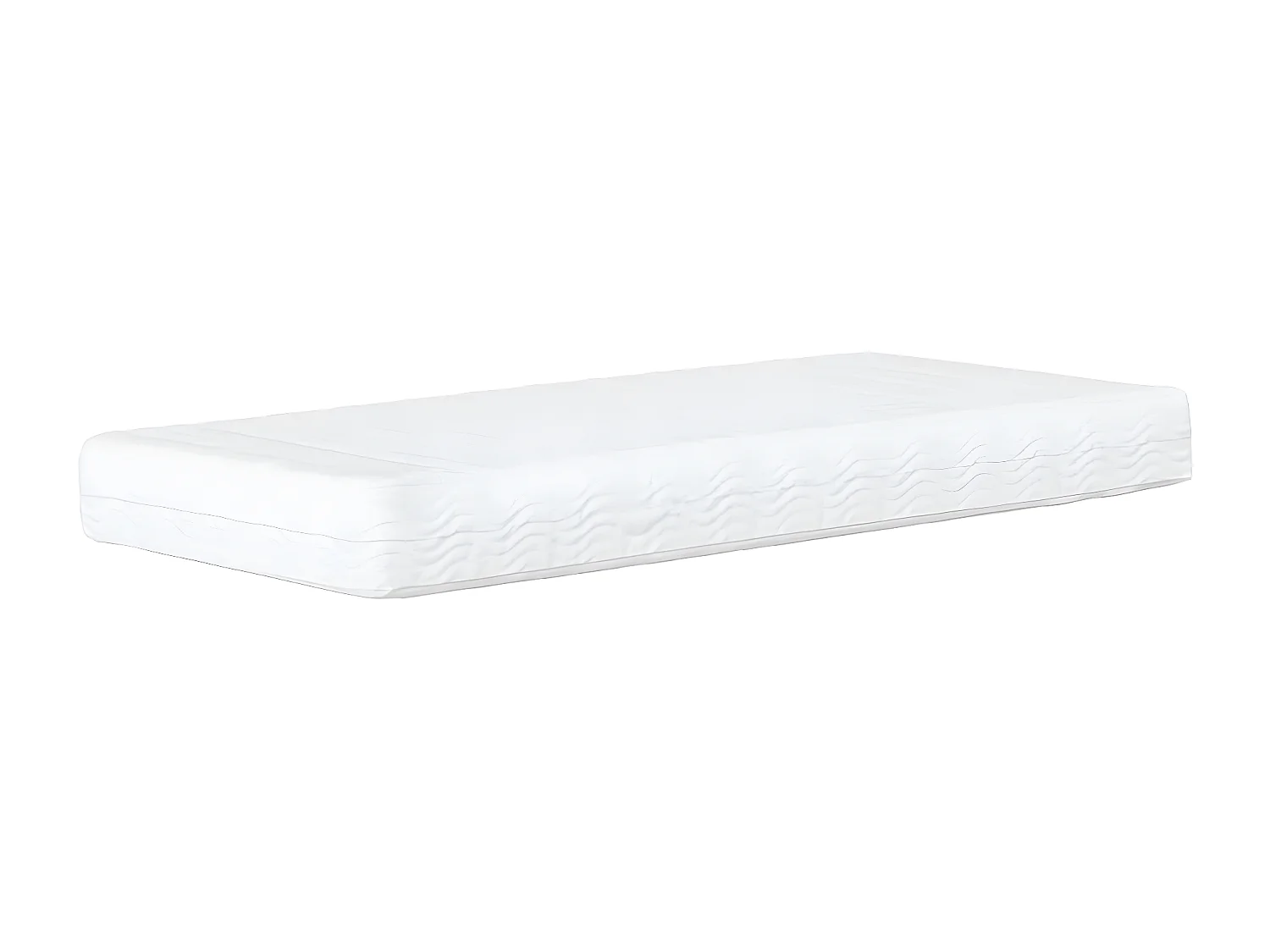 Lit avec matelas cappuccino 100x200 similicuir