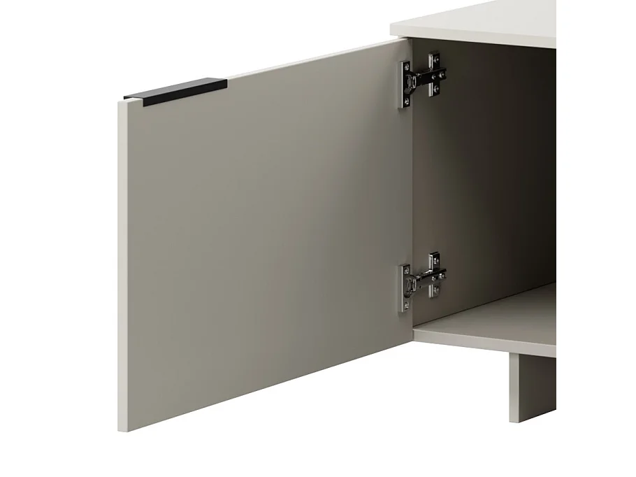 Meuble télé beige mat 180 cm Jude