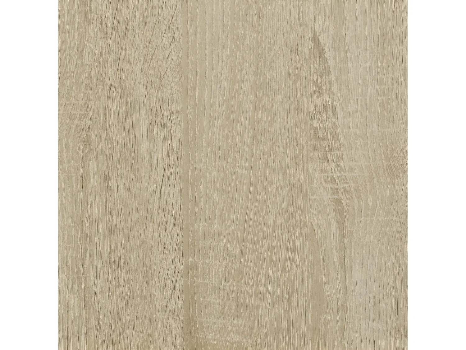 Cadre de lit chêne sonoma 75x190 bois d'ingénierie et métal