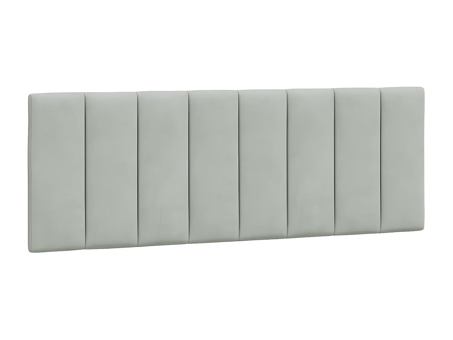 Lit avec matelas gris clair 120x200 velours