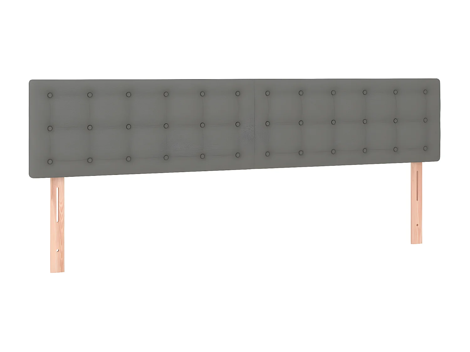 Sommier à lattes de lit avec matelas Gris foncé 180x200 Tissu