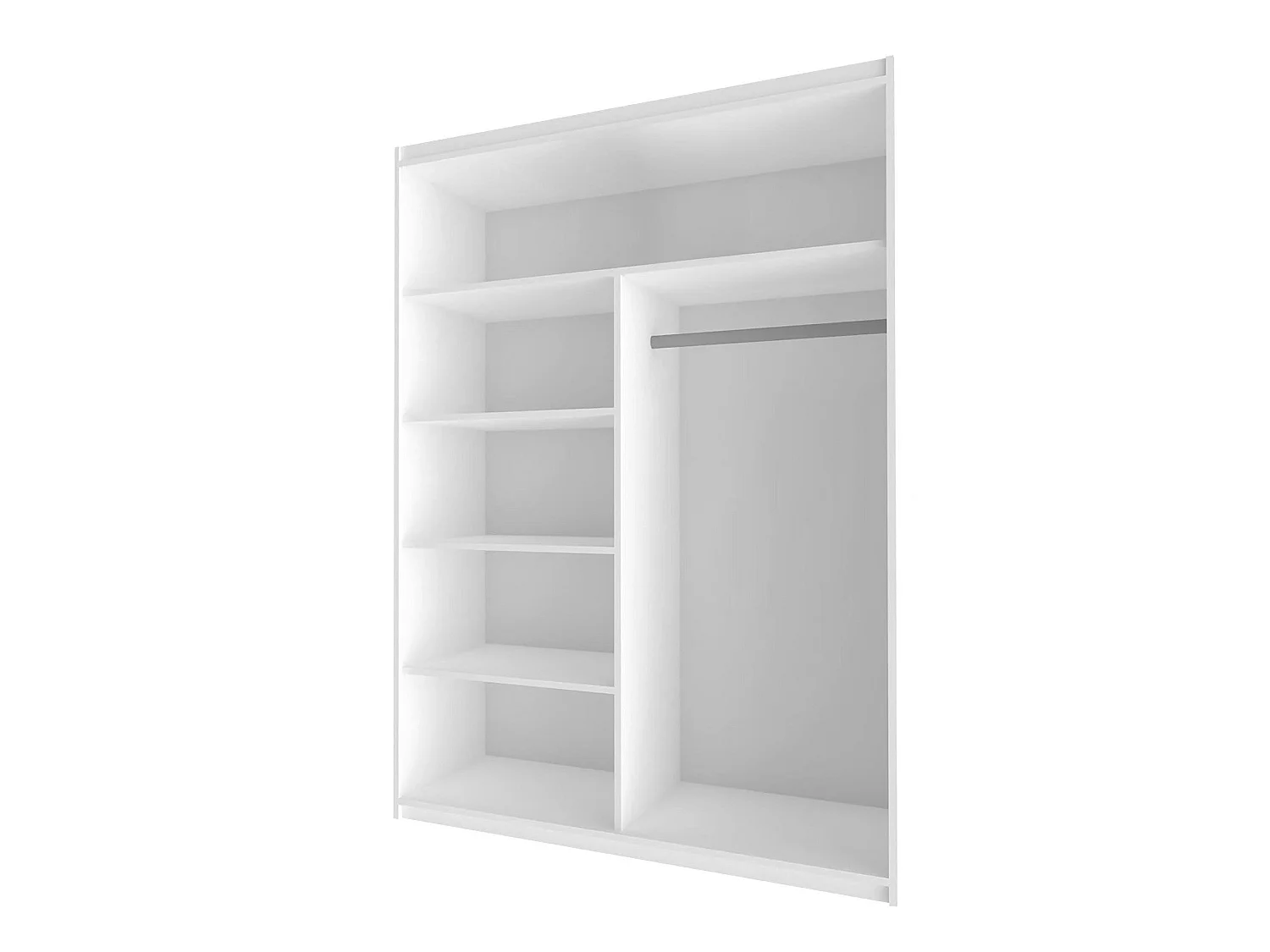 Armoire Honolulu 276, Nombre d'étagères: 4, 22x16x6cm