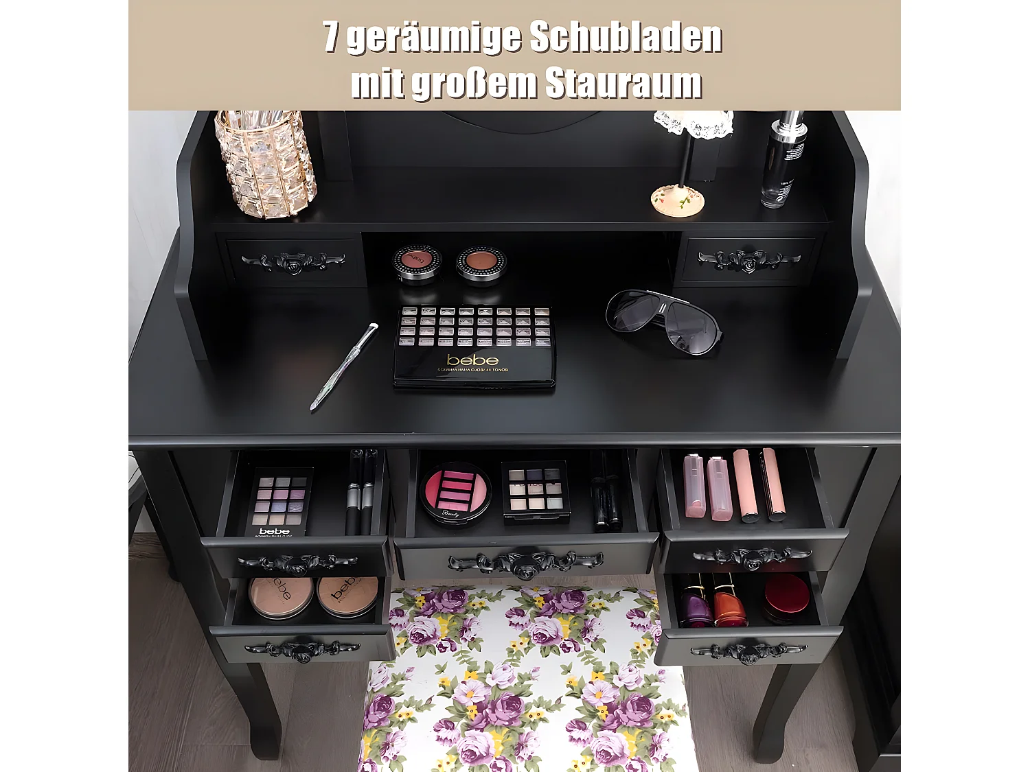 Schminktisch Frisiertisch Set