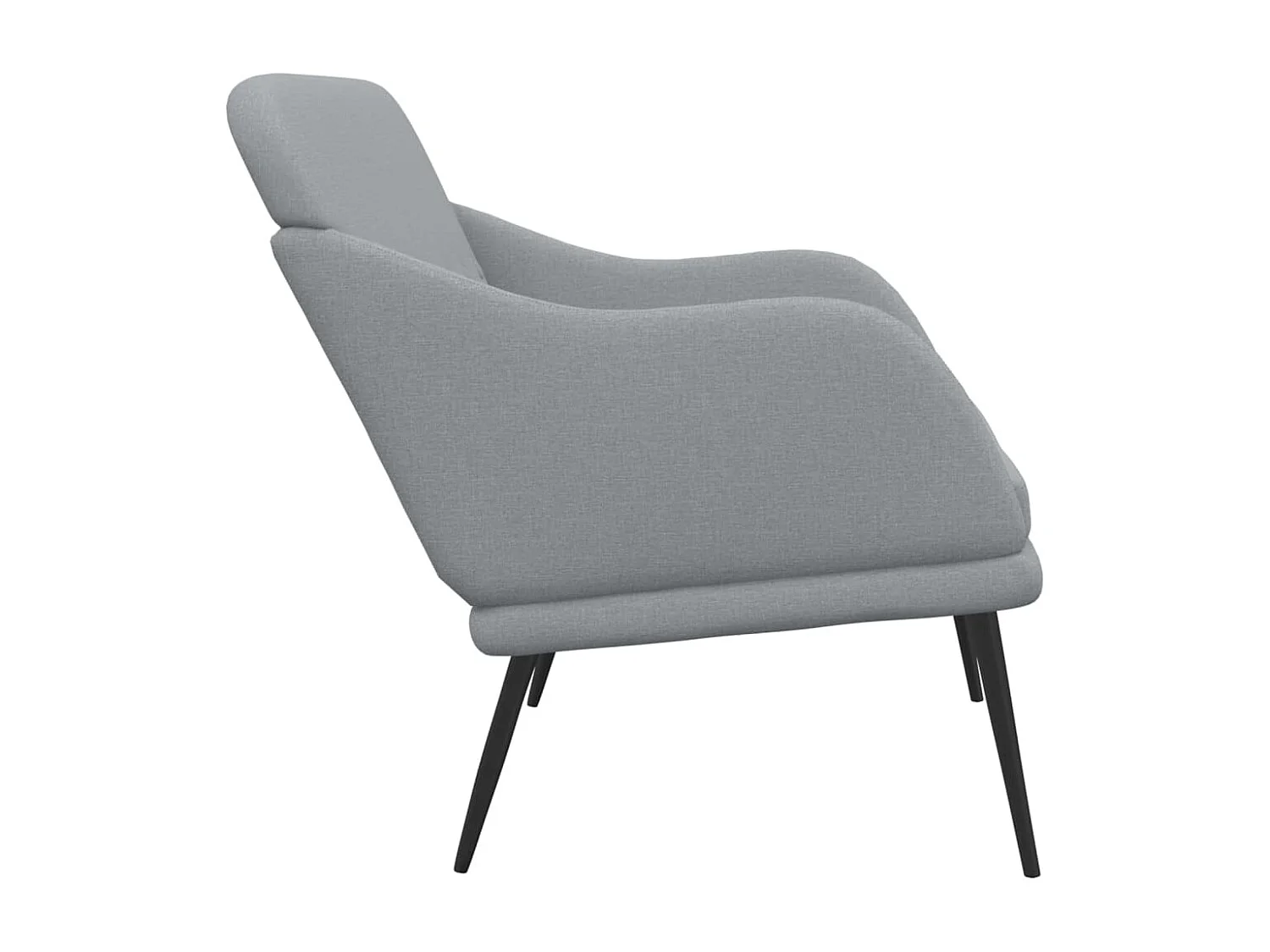 Banc Gris clair 110x76x80 Tissu