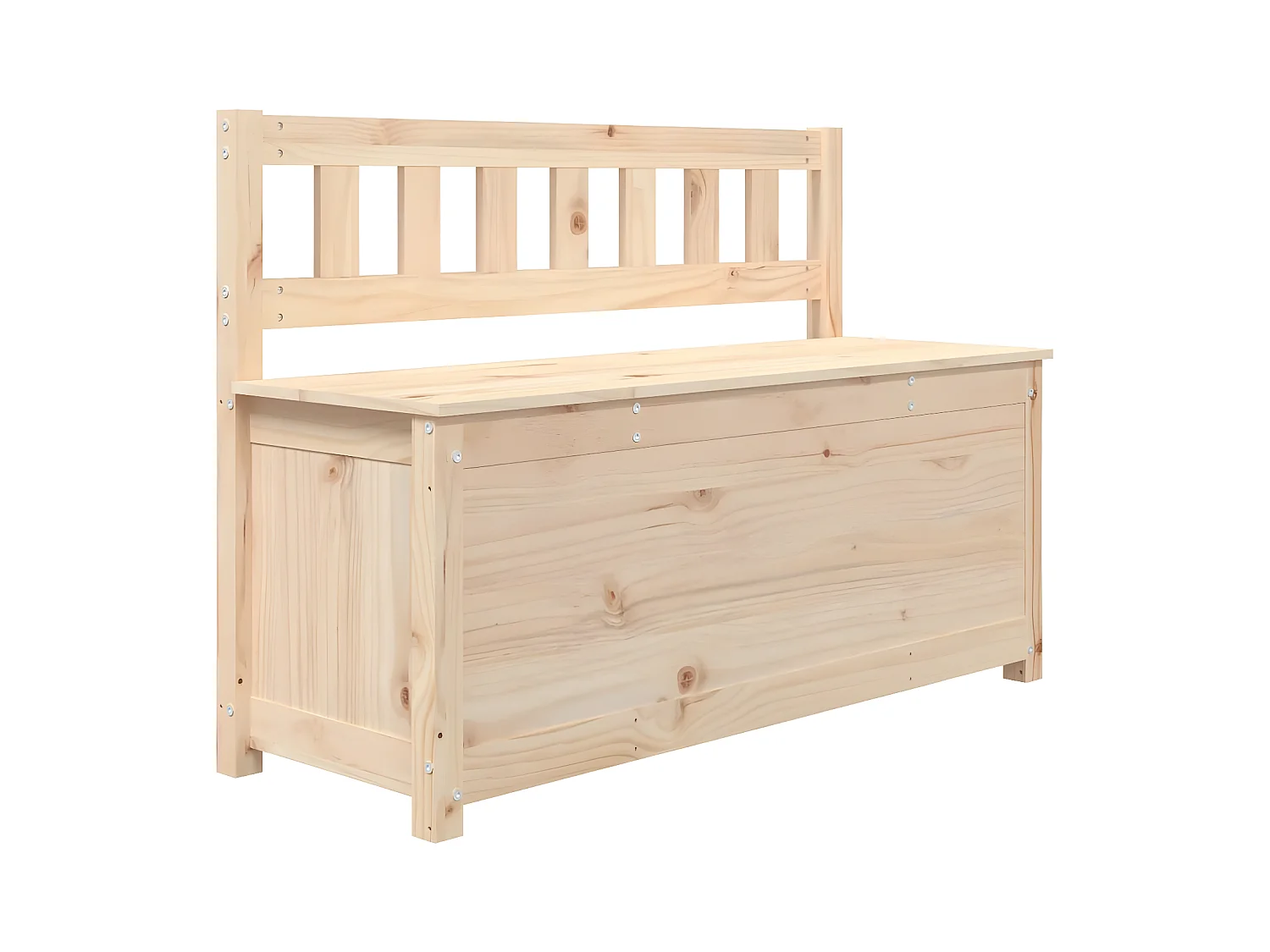 Banc 110x41x76,5 Bois de pin massif