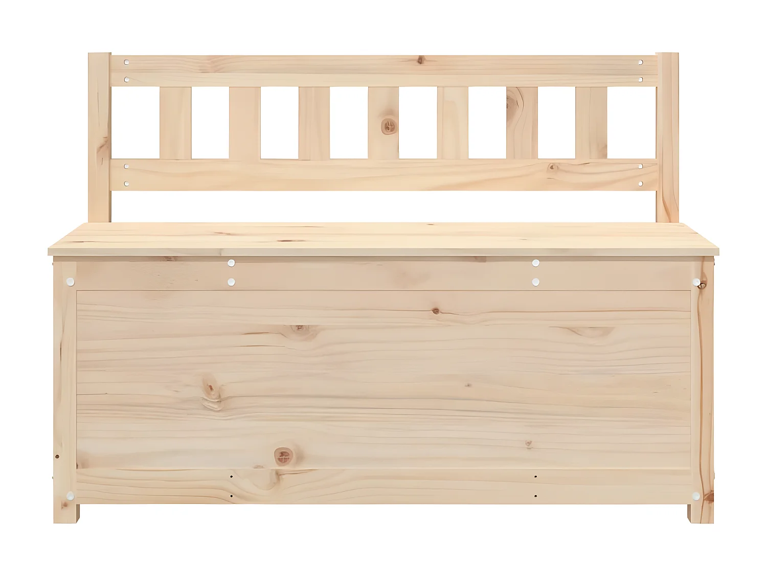 Banc 110x41x76,5 Bois de pin massif