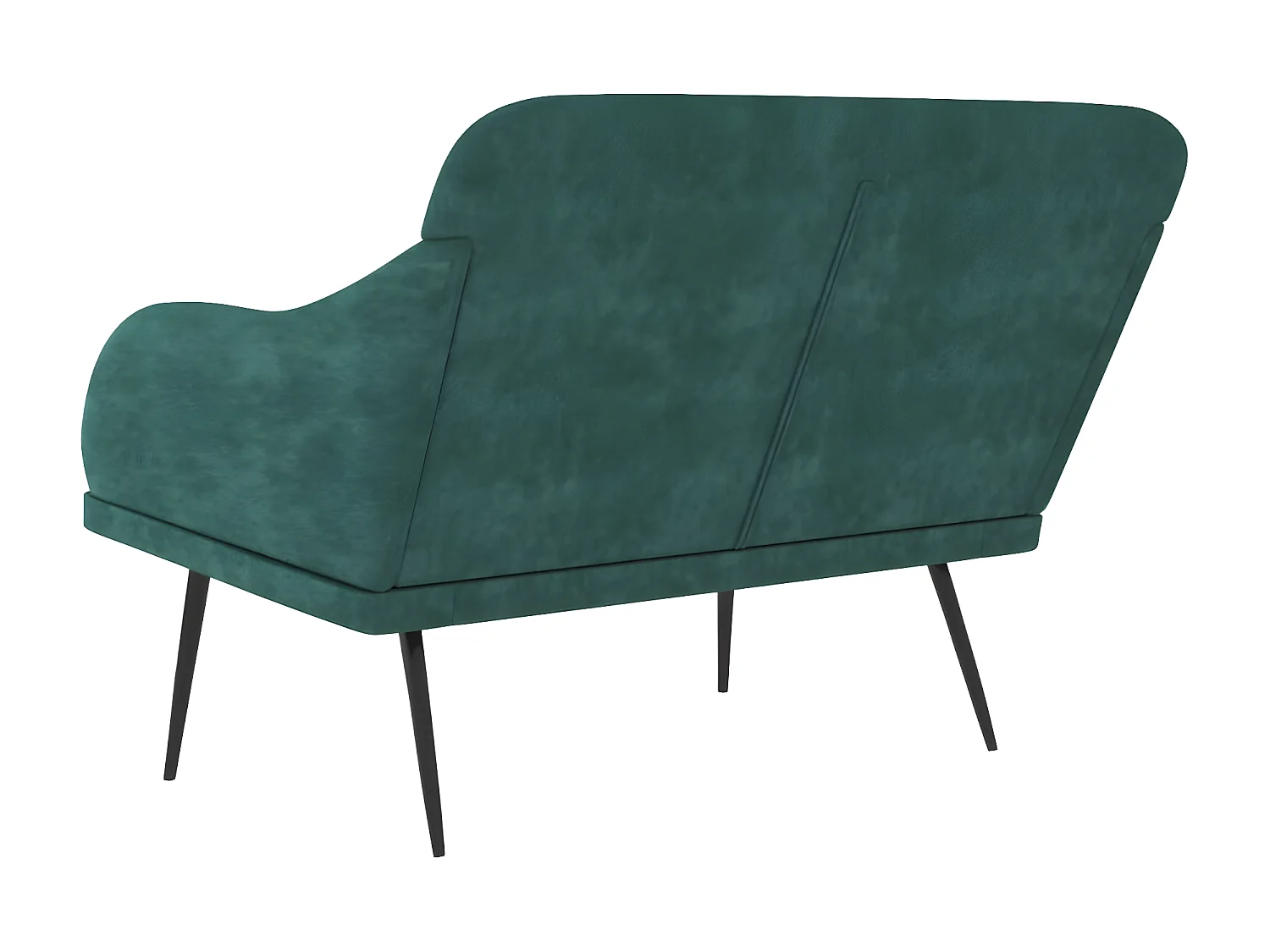 Banc Vert foncé 110x76x80 Velours