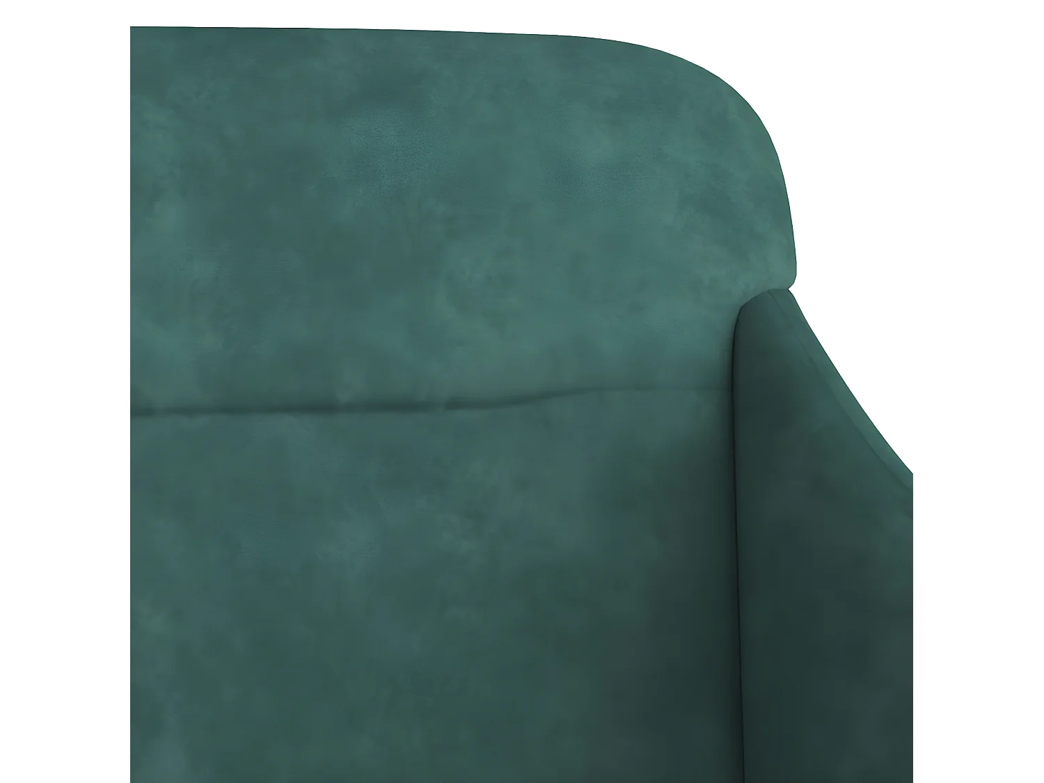 Banc Vert foncé 110x76x80 Velours