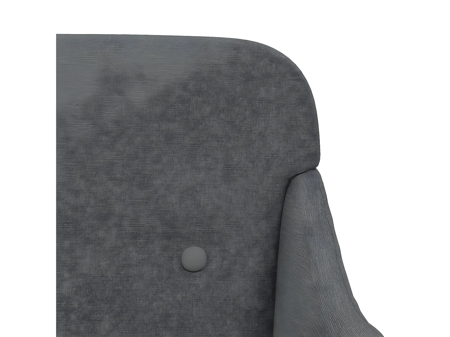 Banc Gris foncé 110x76x80 Tissu