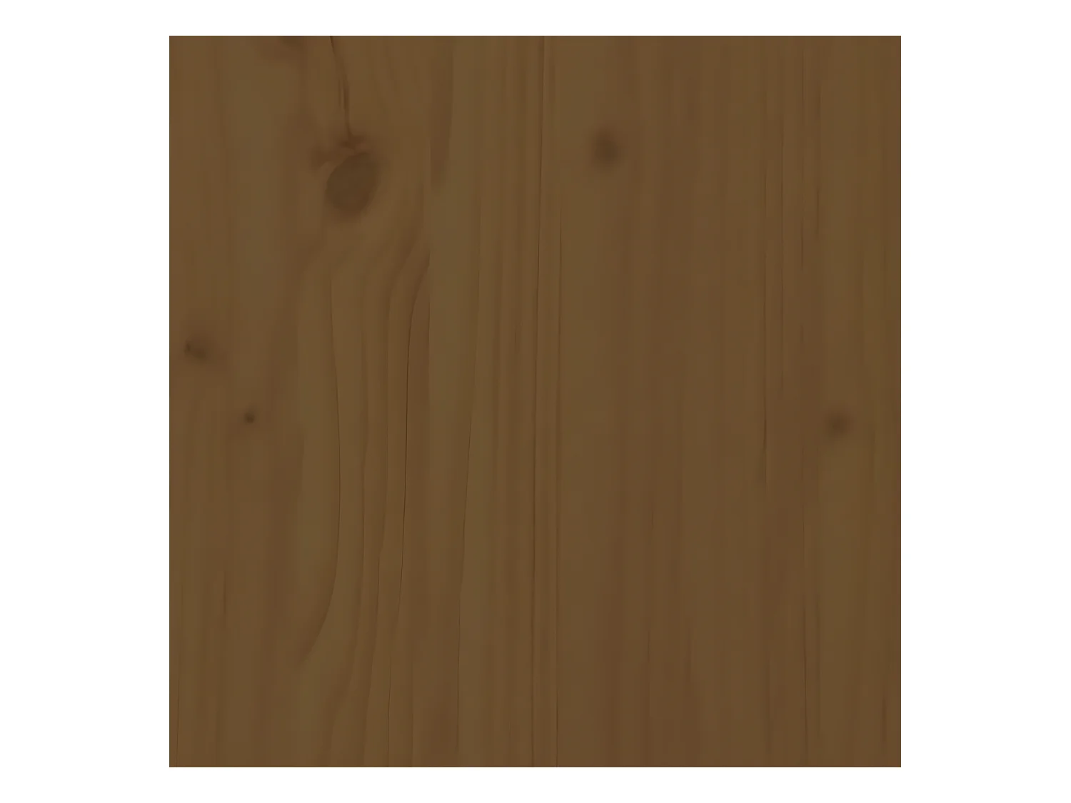 Ensemble à manger de jardin 5pcs marron miel bois pin massif