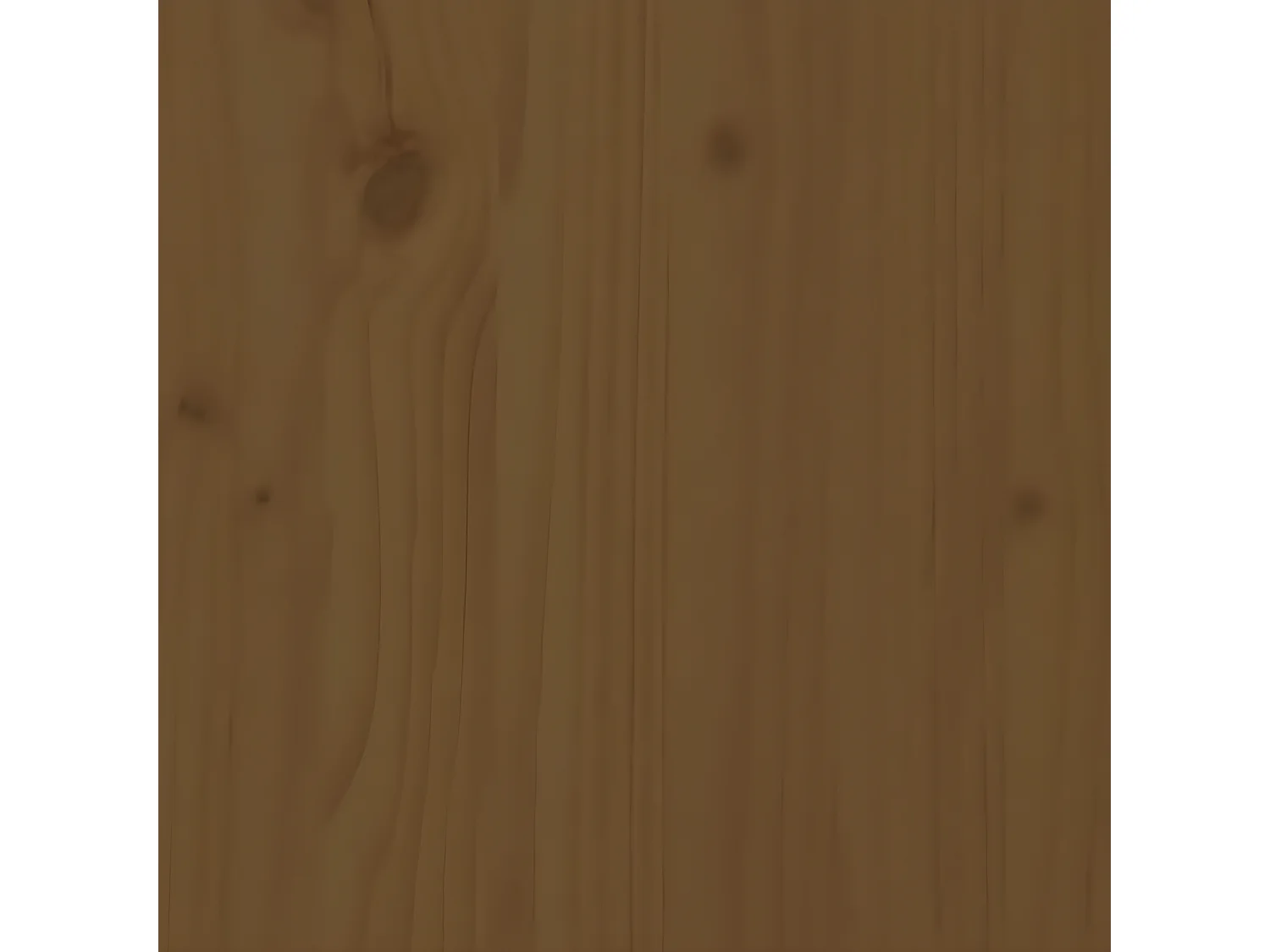 Ensemble à manger de jardin 5pcs marron miel bois pin massif