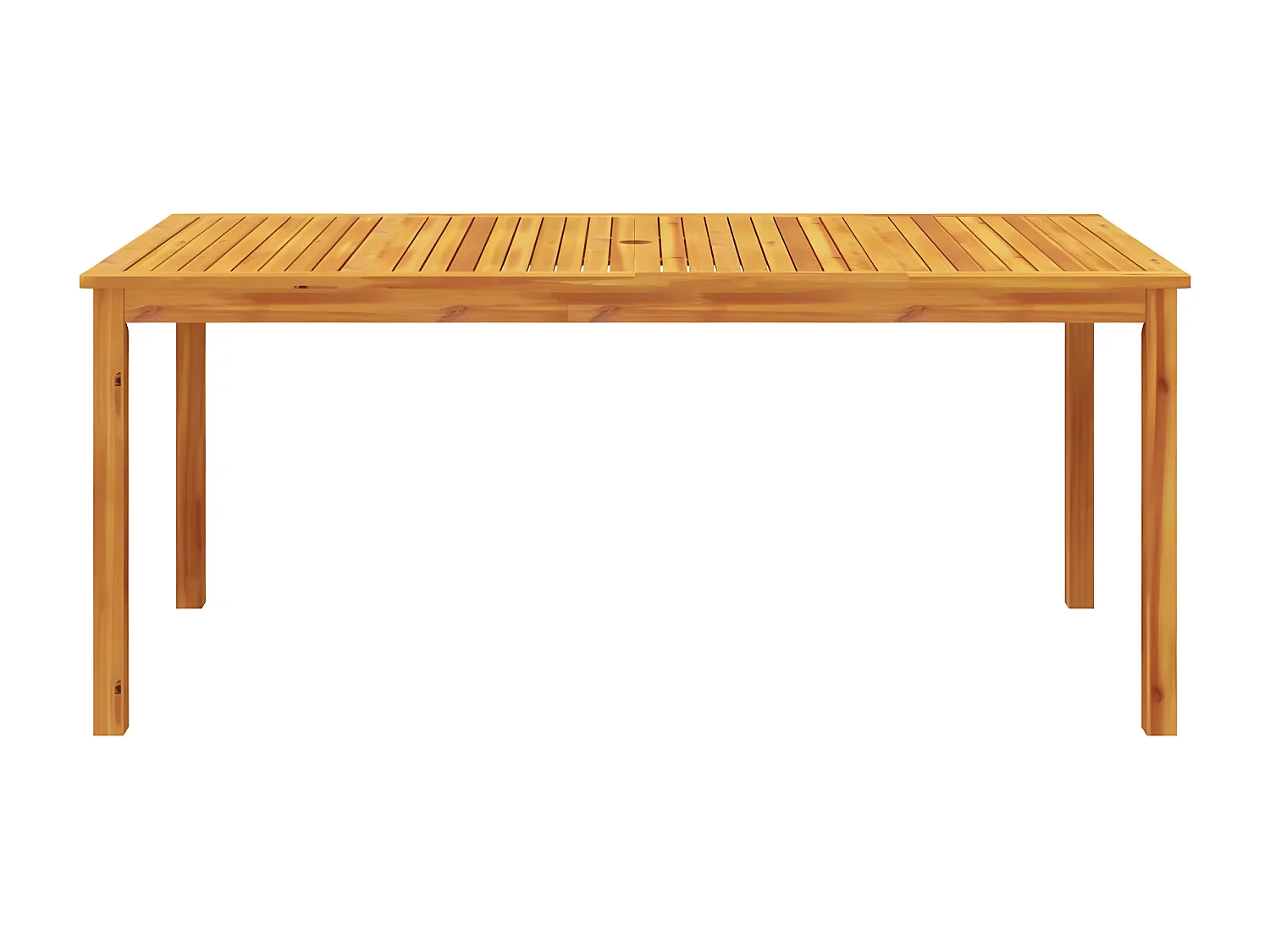 Ensemble à manger de jardin 9 pcs bois d'acacia solide