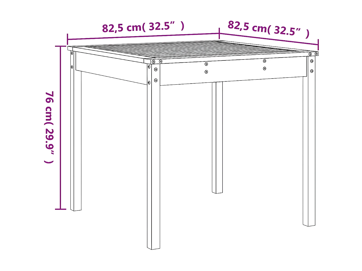 Ensemble de bistrot de jardin 3 pcs gris bois de pin massif