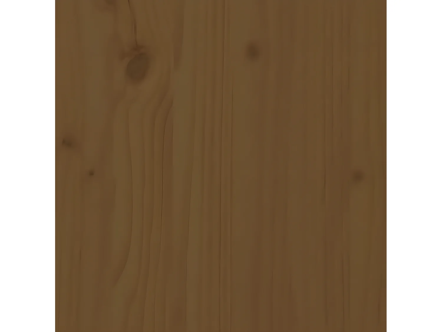 Ensemble de bar de jardin 5 pcs marron miel bois de pin massif