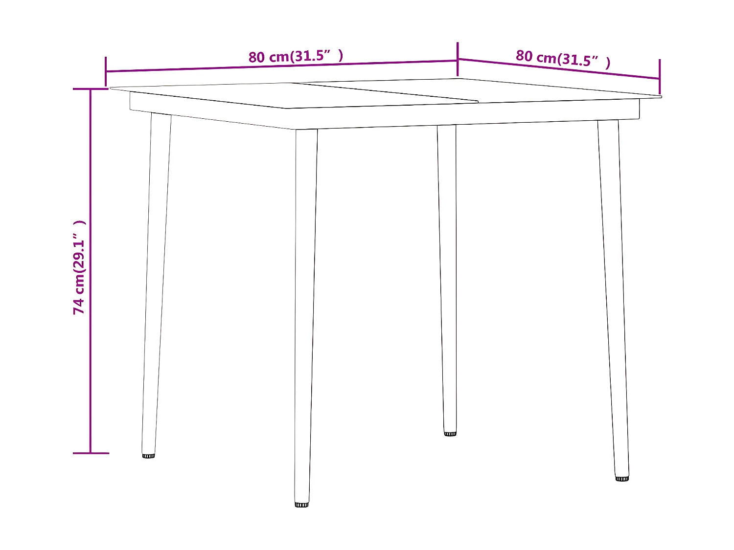 Ensemble de salle à manger de jardin 5 pcs Noir 27