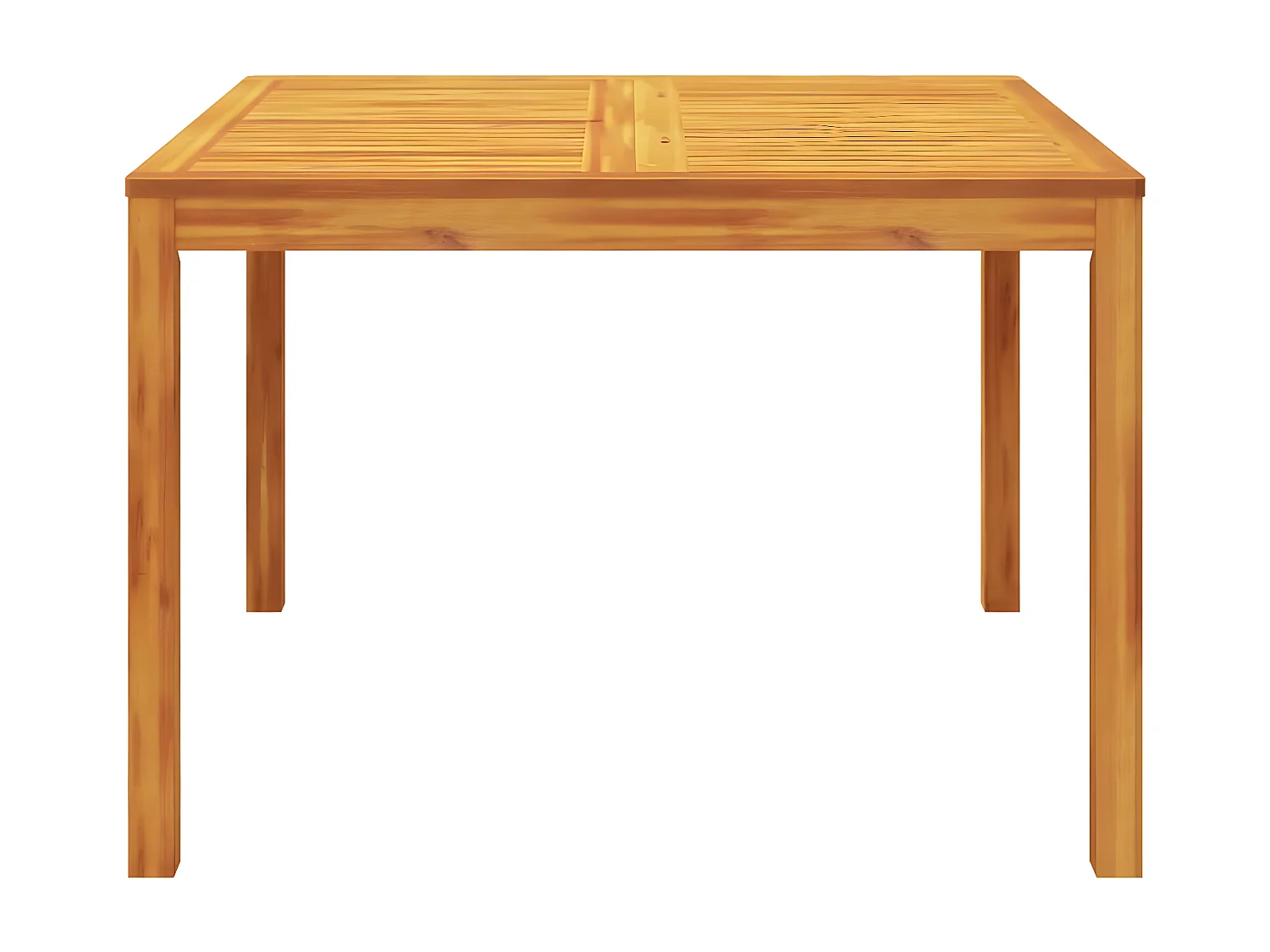 Ensemble à manger de jardin 5 pcs Bois d'acacia solide