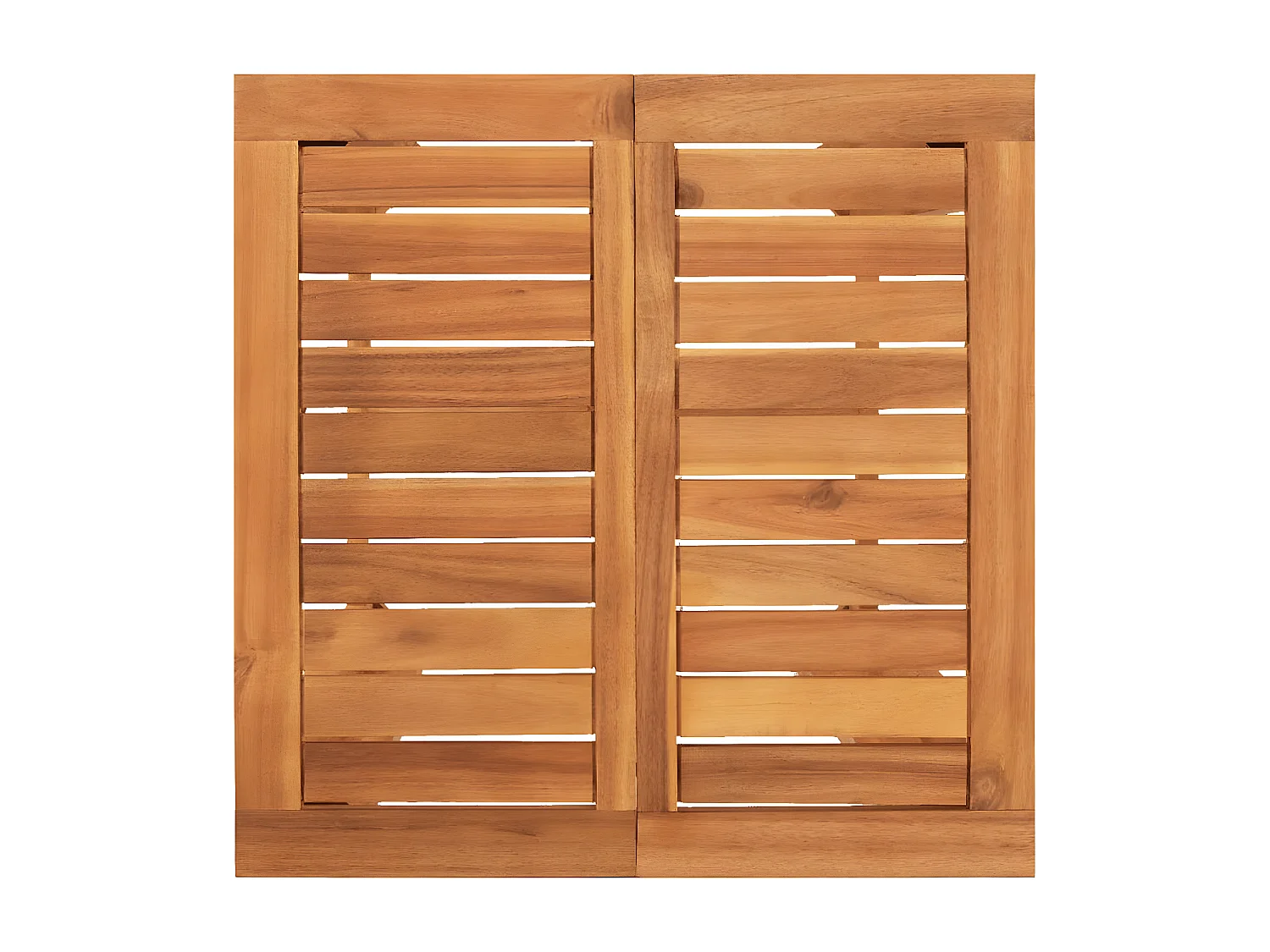 Ensemble de bar de jardin 3 pcs marron bois massif acacia rotin